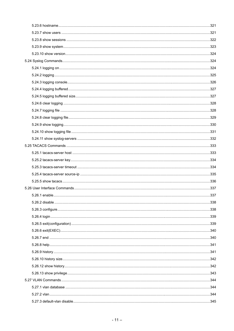 Planet Technology WGSD-8000 User Manual | Page 11 / 382