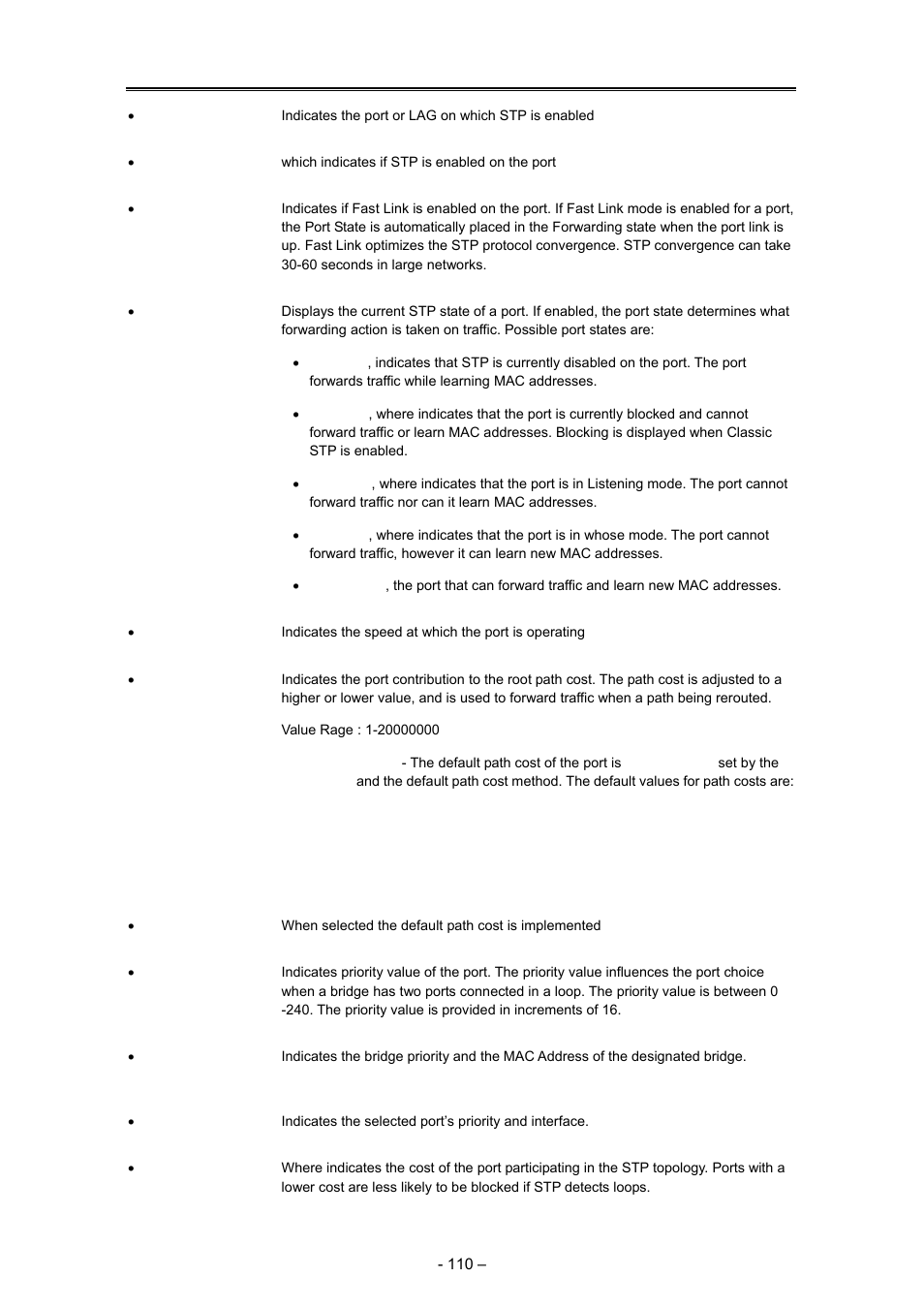 Planet Technology WGSD-8000 User Manual | Page 110 / 382