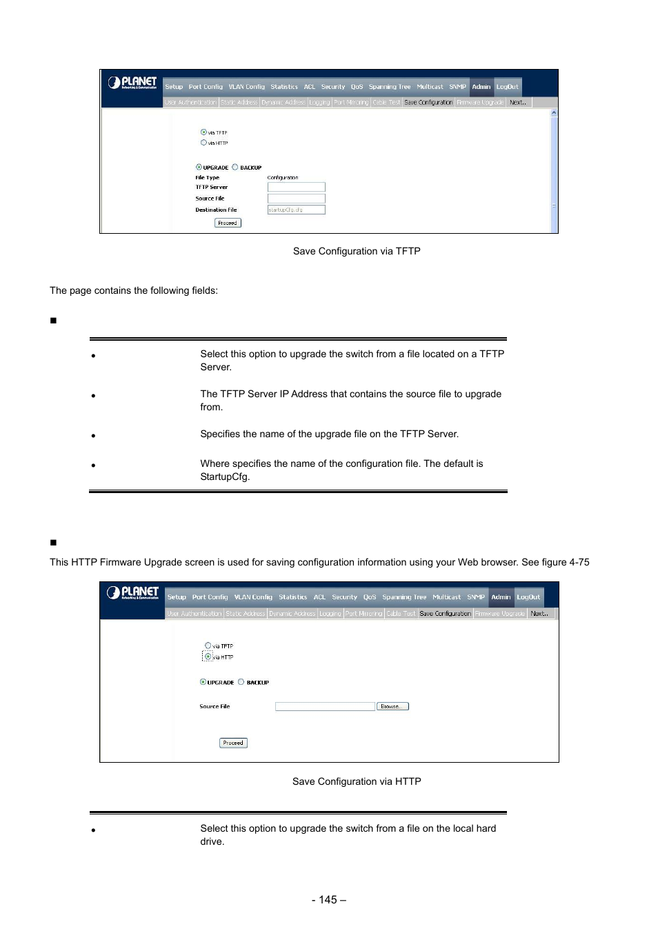 Planet Technology WGSD-8000 User Manual | Page 145 / 382