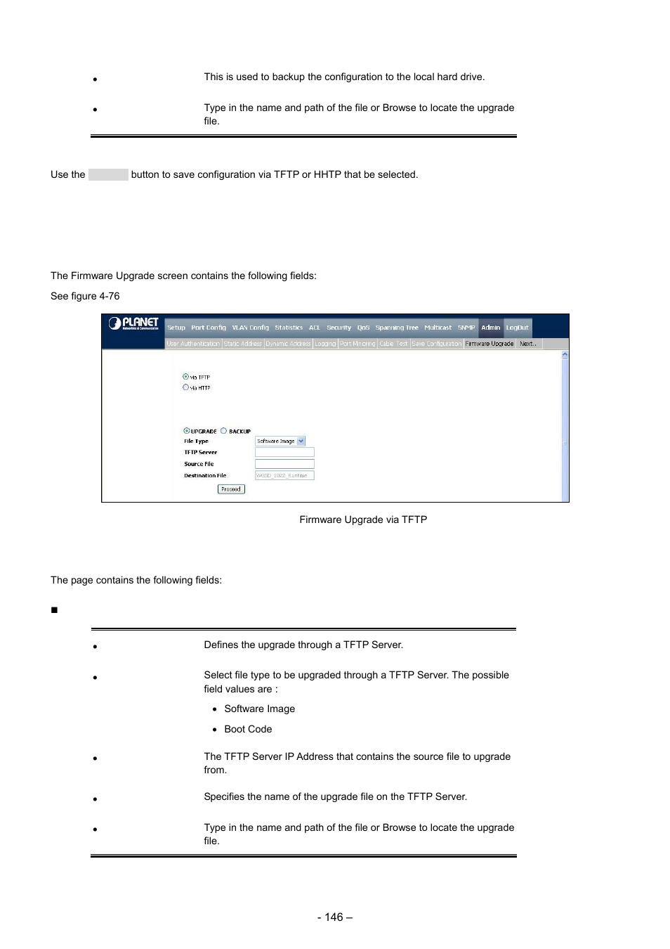 8 firmware upgrade | Planet Technology WGSD-8000 User Manual | Page 146 / 382