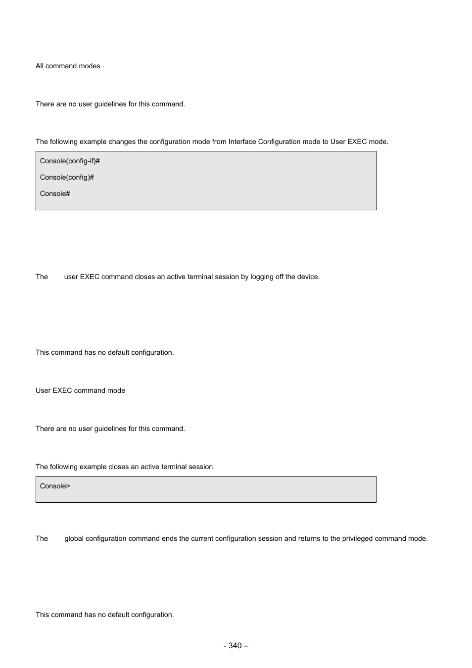 6 exit(exec), 7 end | Planet Technology WGSD-8000 User Manual | Page 340 / 382