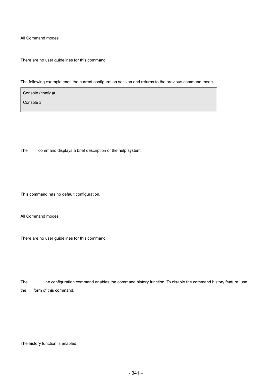 8 help, 9 history | Planet Technology WGSD-8000 User Manual | Page 341 / 382