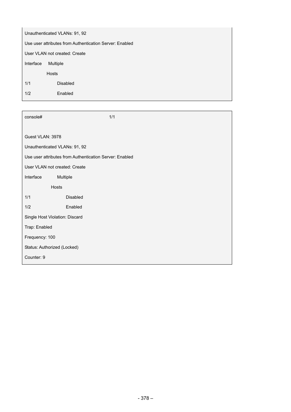 Planet Technology WGSD-8000 User Manual | Page 378 / 382