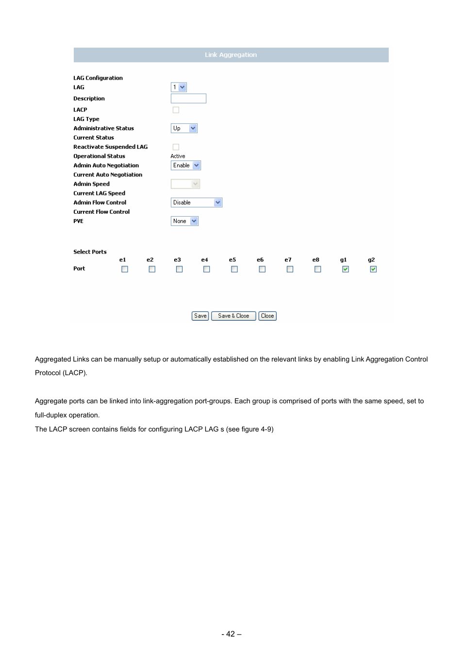 3 lacp | Planet Technology WGSD-8000 User Manual | Page 42 / 382