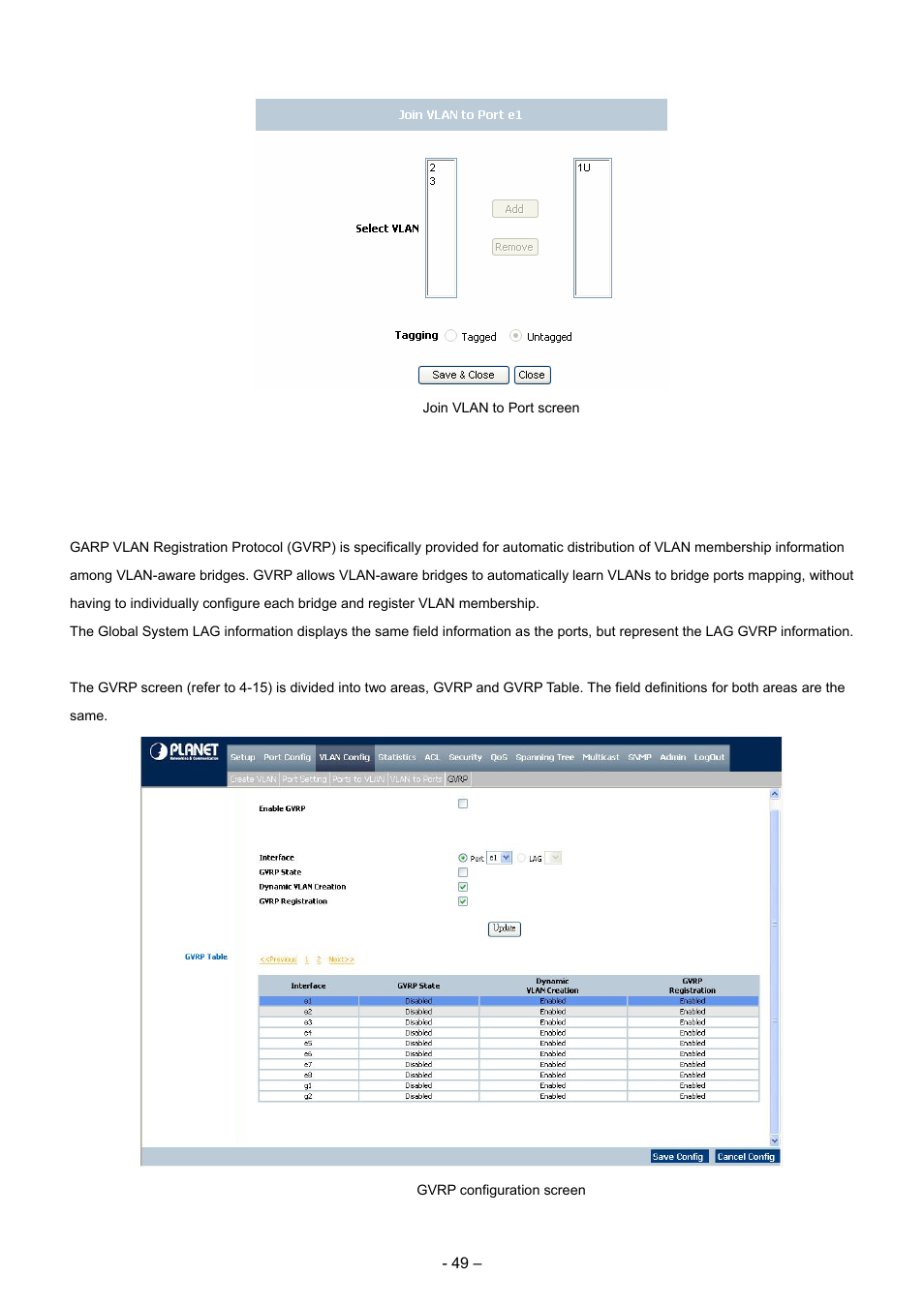 5 gvrp | Planet Technology WGSD-8000 User Manual | Page 49 / 382