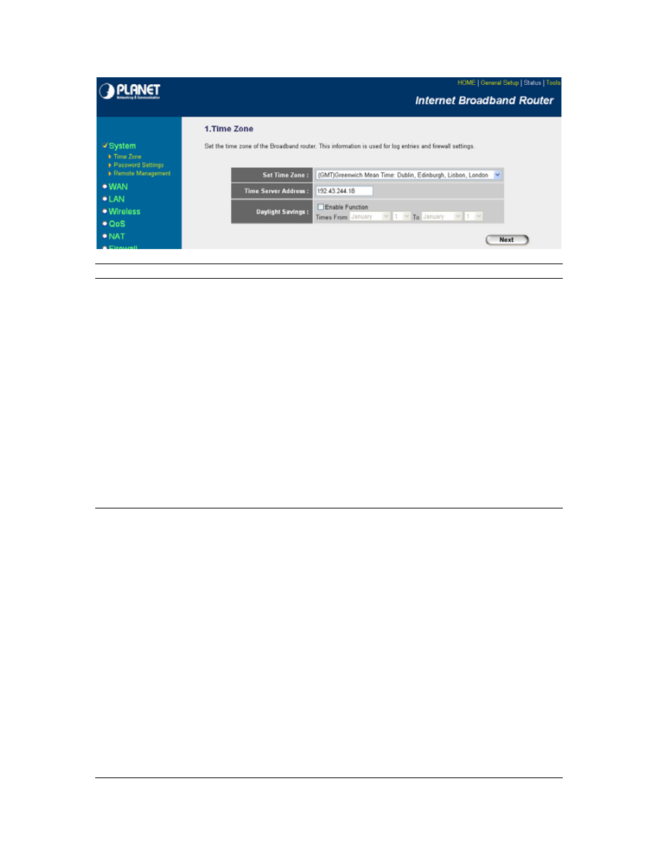 2 password settings | Planet Technology VRT-401G User Manual | Page 29 / 86