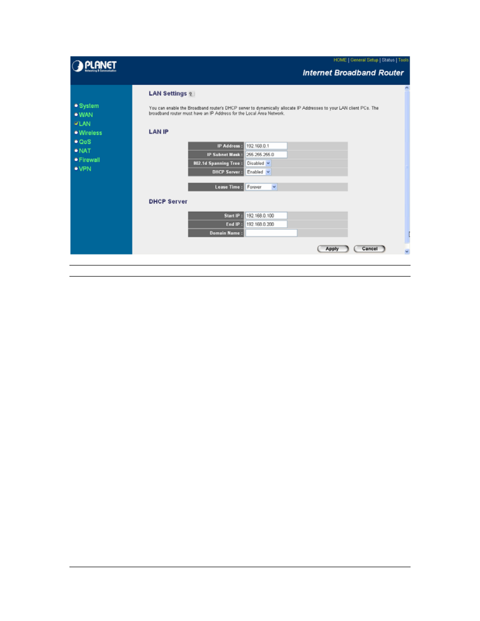 Planet Technology VRT-401G User Manual | Page 35 / 86