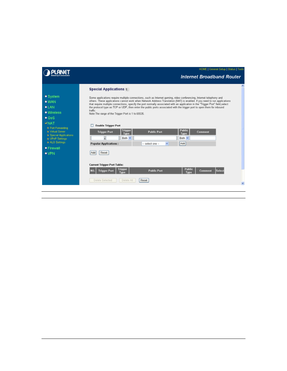 3 special applications | Planet Technology VRT-401G User Manual | Page 55 / 86