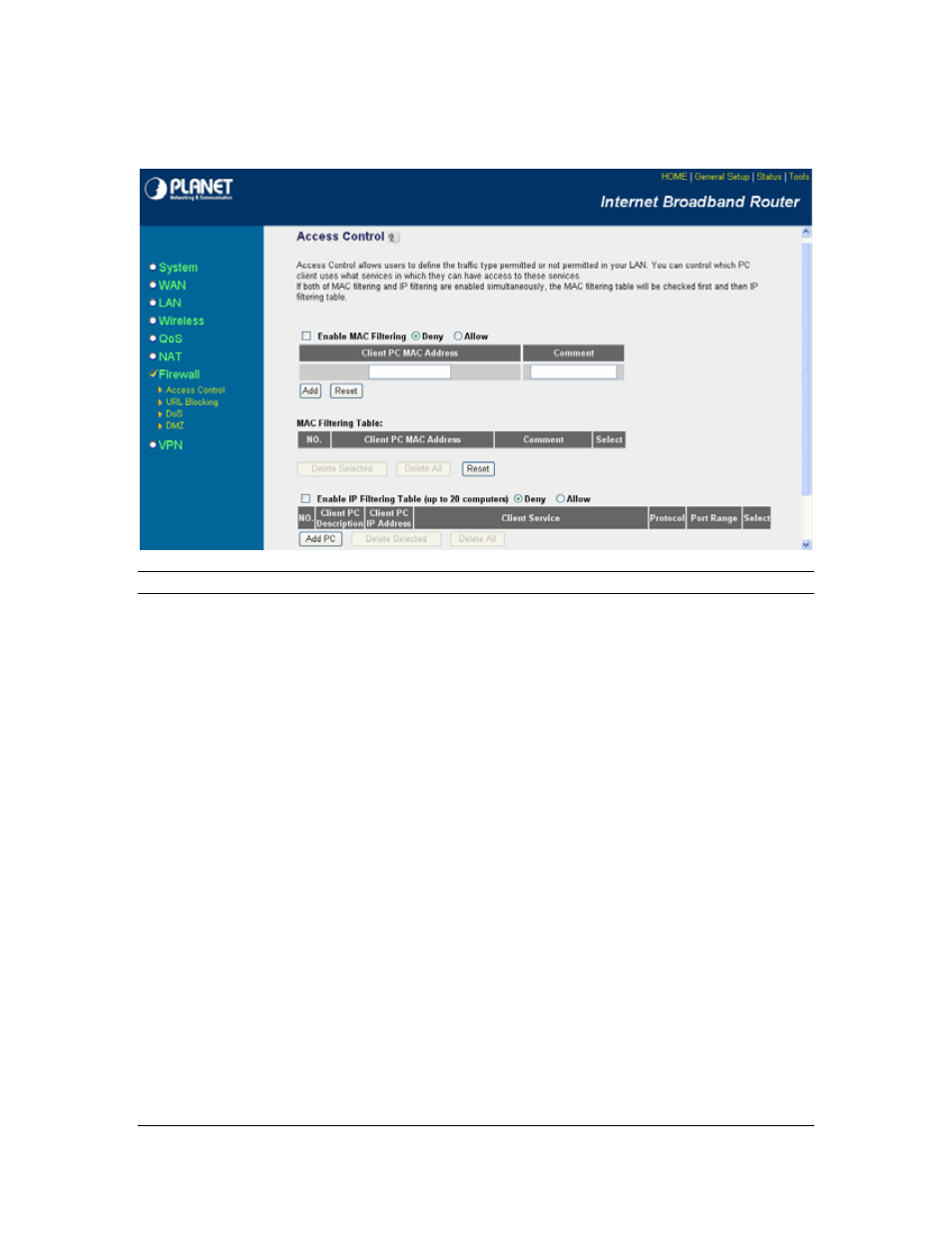 Planet Technology VRT-401G User Manual | Page 61 / 86