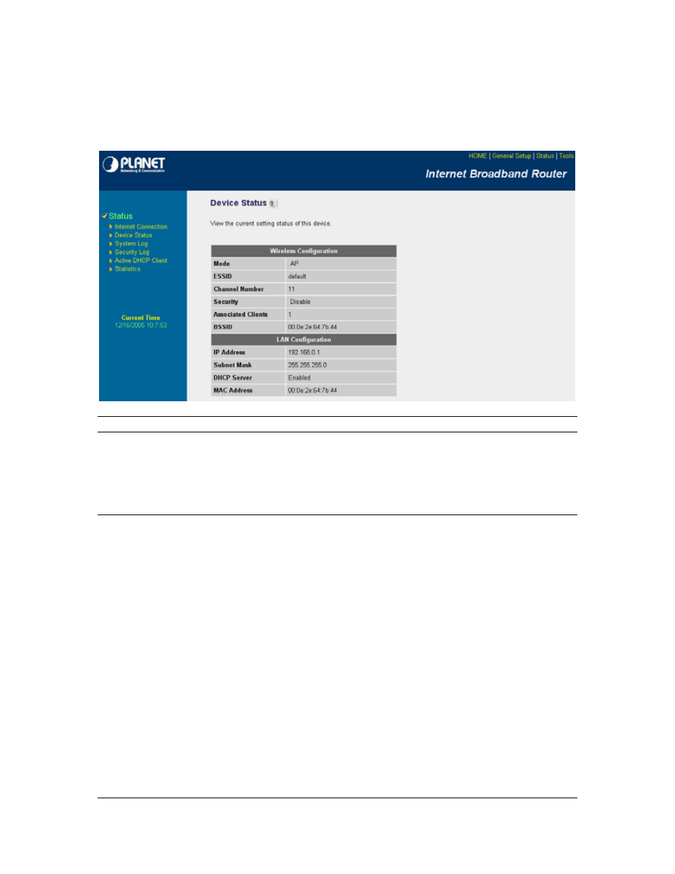 3 device status, 4 system log, 3 device status 3.4 system log | Planet Technology VRT-401G User Manual | Page 76 / 86