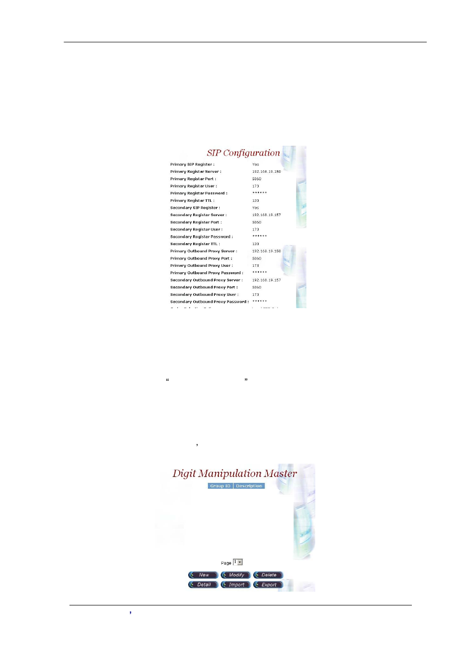 Digit manipulation | Planet Technology VIP-2100 User Manual | Page 28 / 140