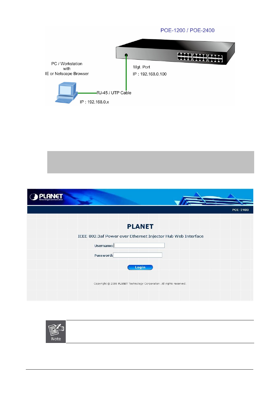 Planet Technology POE-2400 User Manual | Page 15 / 41