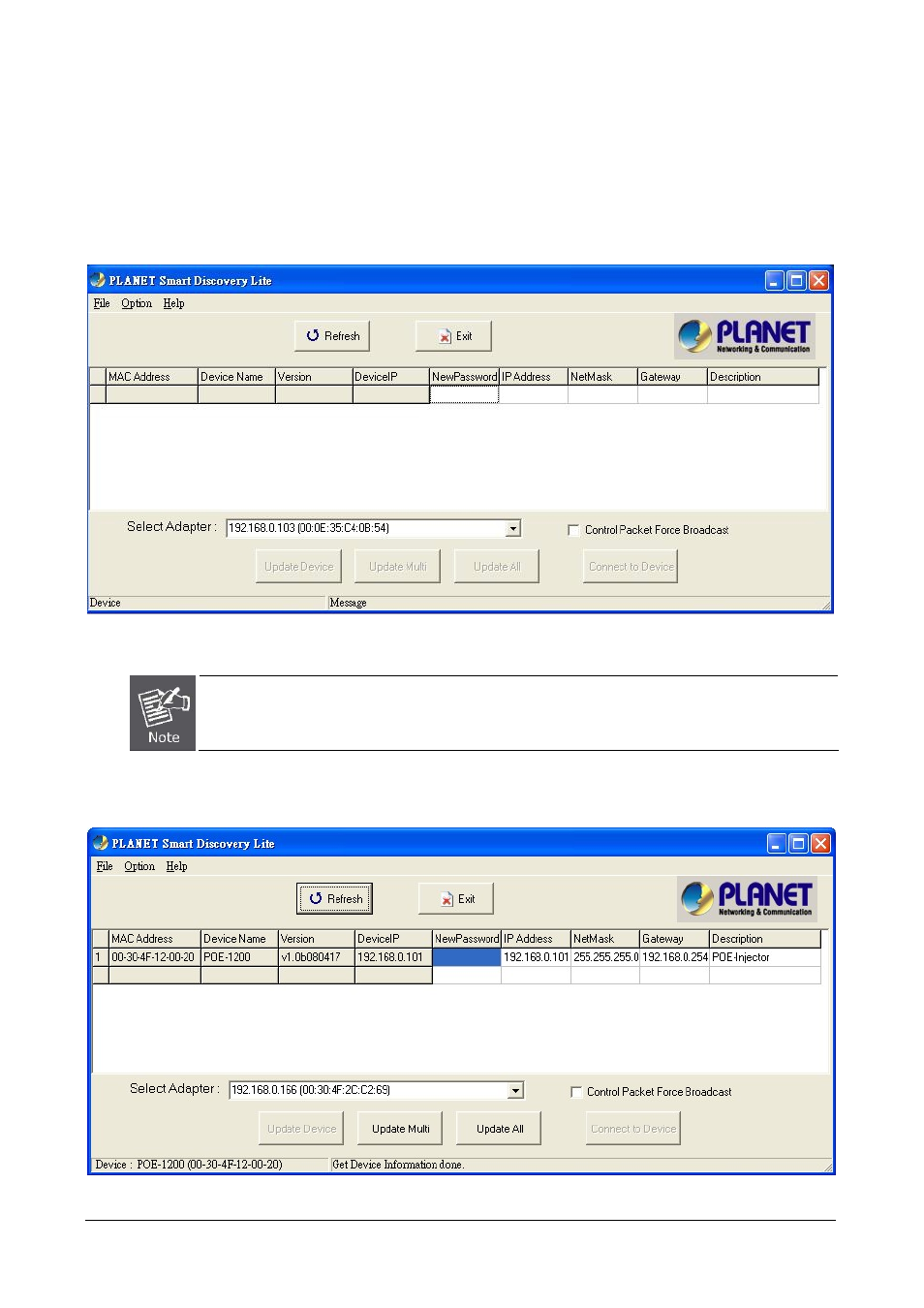 2 planet smart discovery utility | Planet Technology POE-2400 User Manual | Page 16 / 41