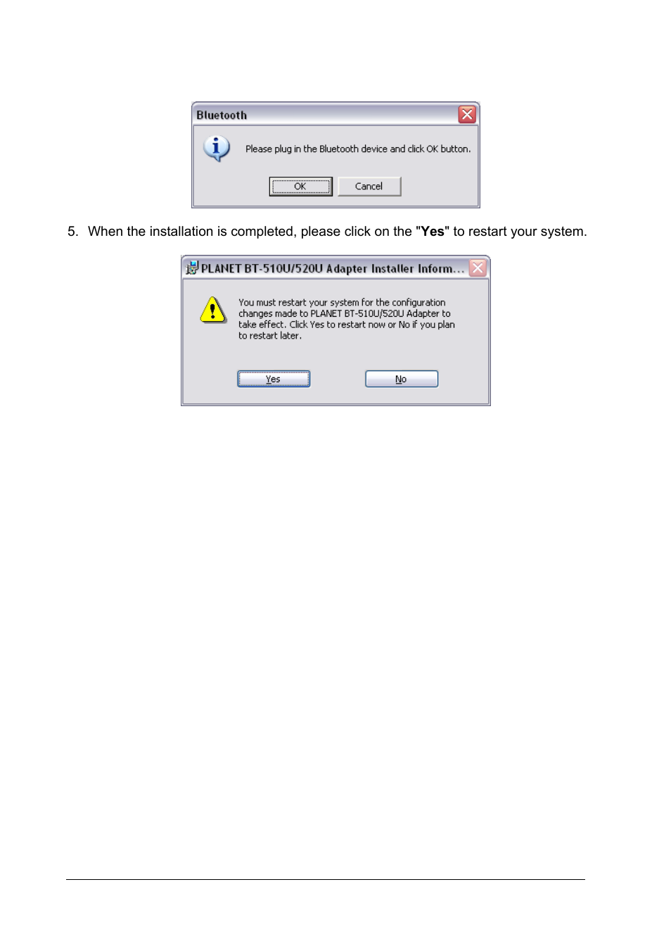 Planet Technology BT-510U User Manual | Page 11 / 151