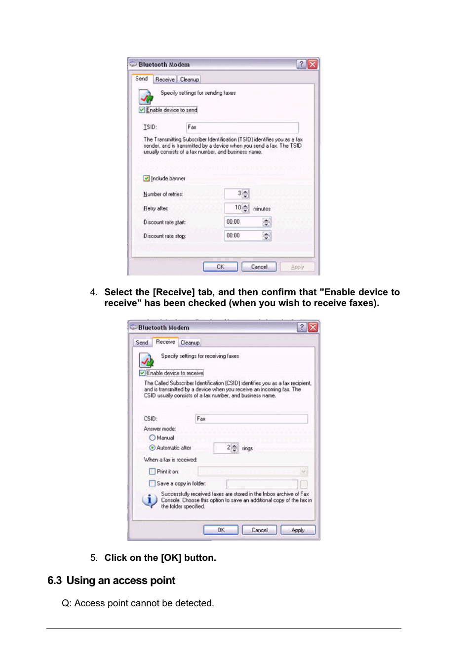 3 using an access point | Planet Technology BT-510U User Manual | Page 144 / 151