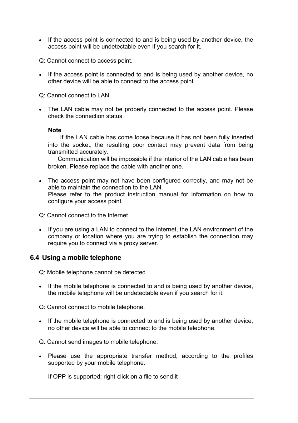 4 using a mobile telephone | Planet Technology BT-510U User Manual | Page 145 / 151