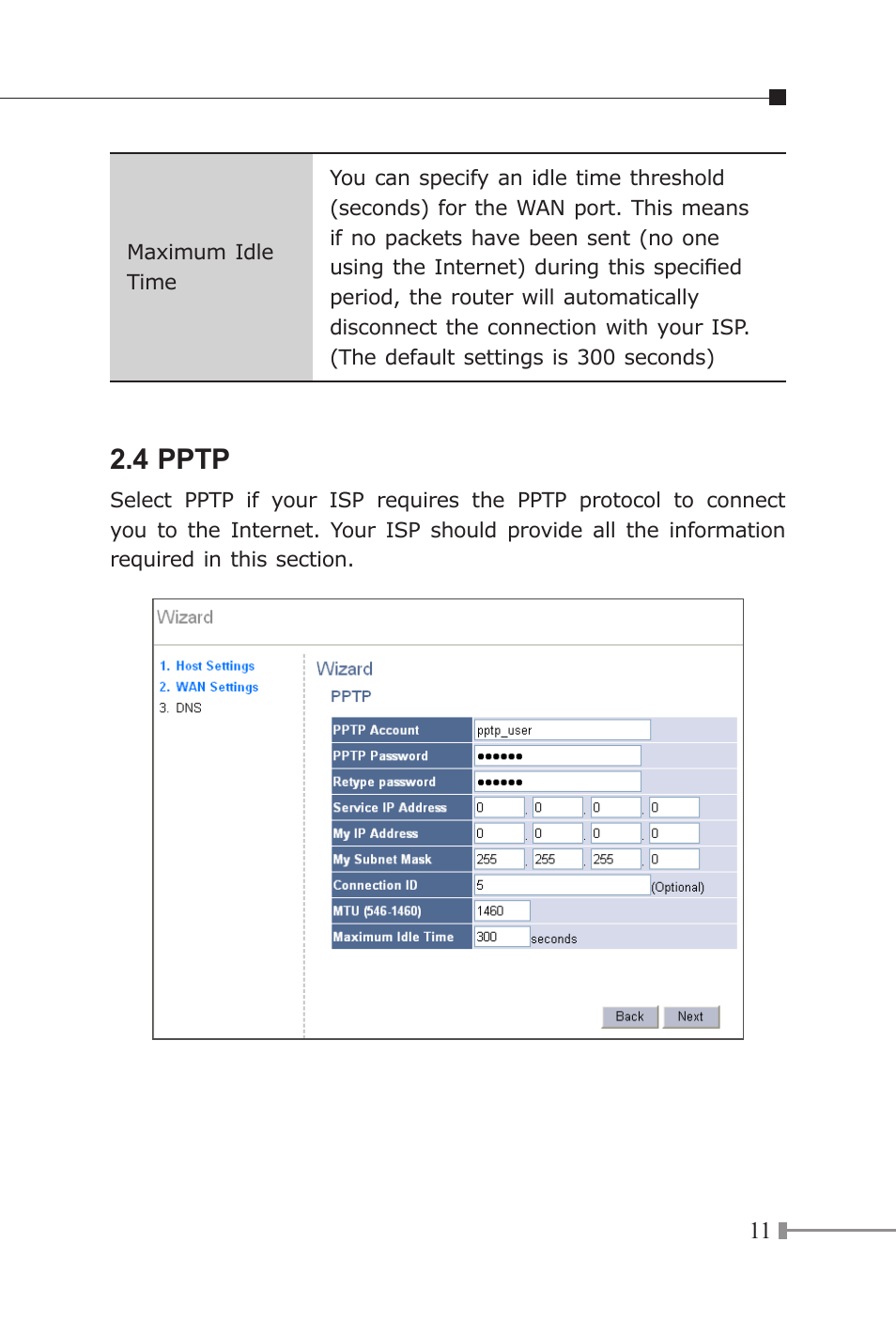 4 pptp | Planet Technology XRT-401E User Manual | Page 11 / 16