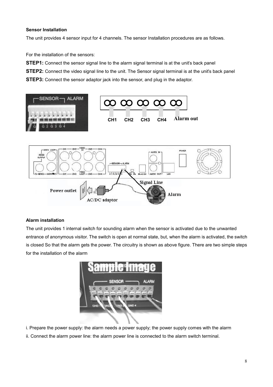 Planet Technology DVR-400 User Manual | Page 12 / 33