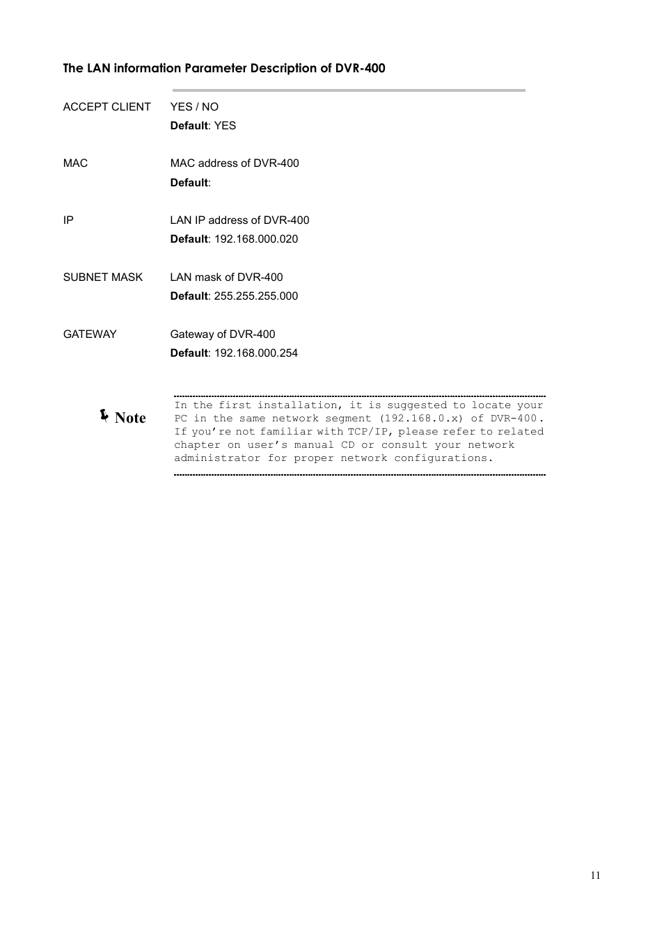 Planet Technology DVR-400 User Manual | Page 15 / 33