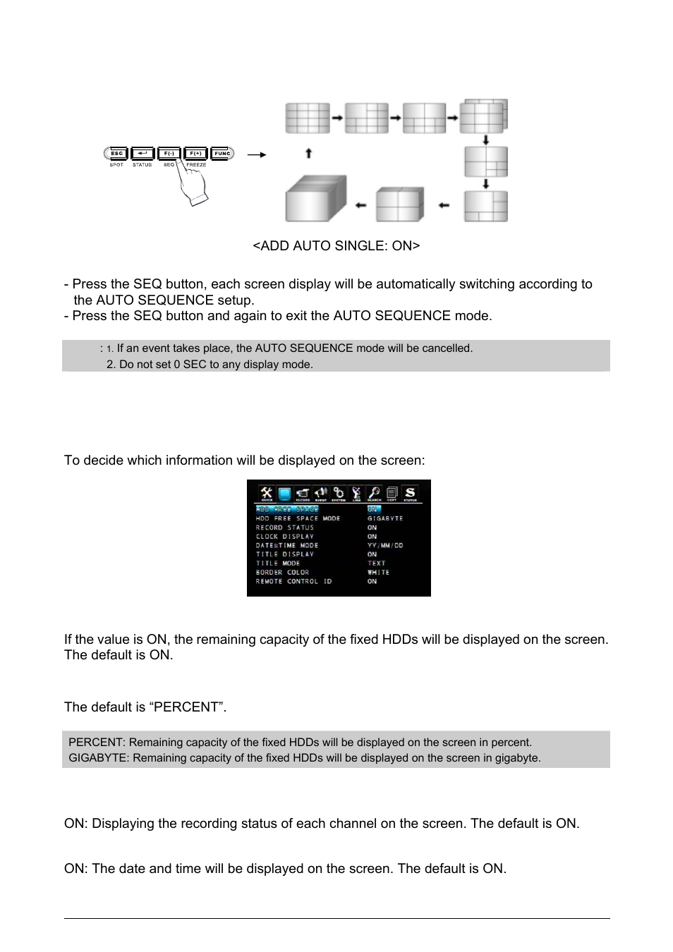 2 display | Planet Technology DVR-471 User Manual | Page 31 / 84
