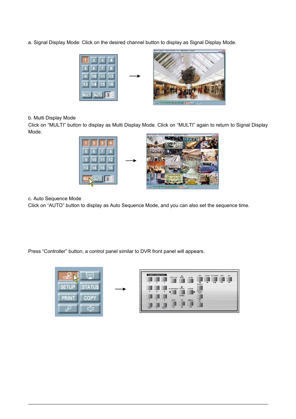 7 display, 8 dvr controller | Planet Technology DVR-471 User Manual | Page 71 / 84