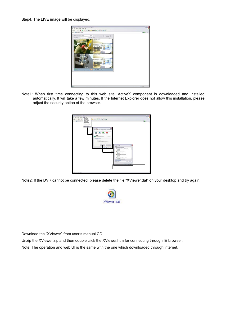2 directly use web interface | Planet Technology DVR-471 User Manual | Page 81 / 84