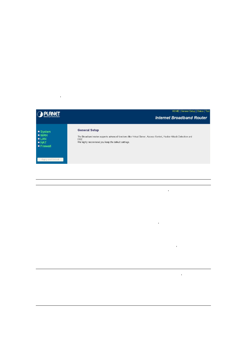 Chapter 3 general settings | Planet Technology XRT-104D User Manual | Page 27 / 68