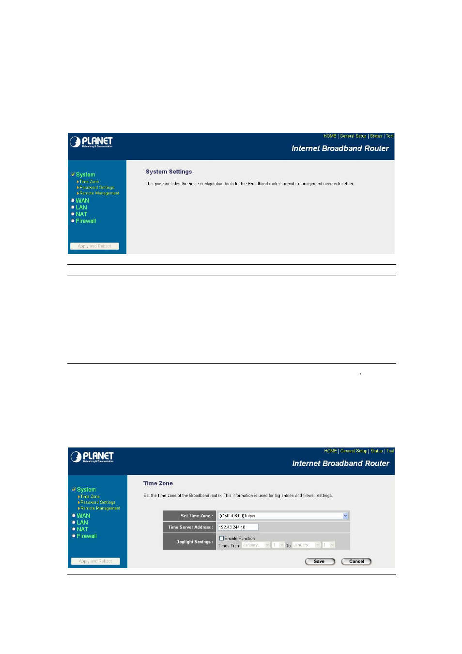 1 system, 1 time zone | Planet Technology XRT-104D User Manual | Page 28 / 68