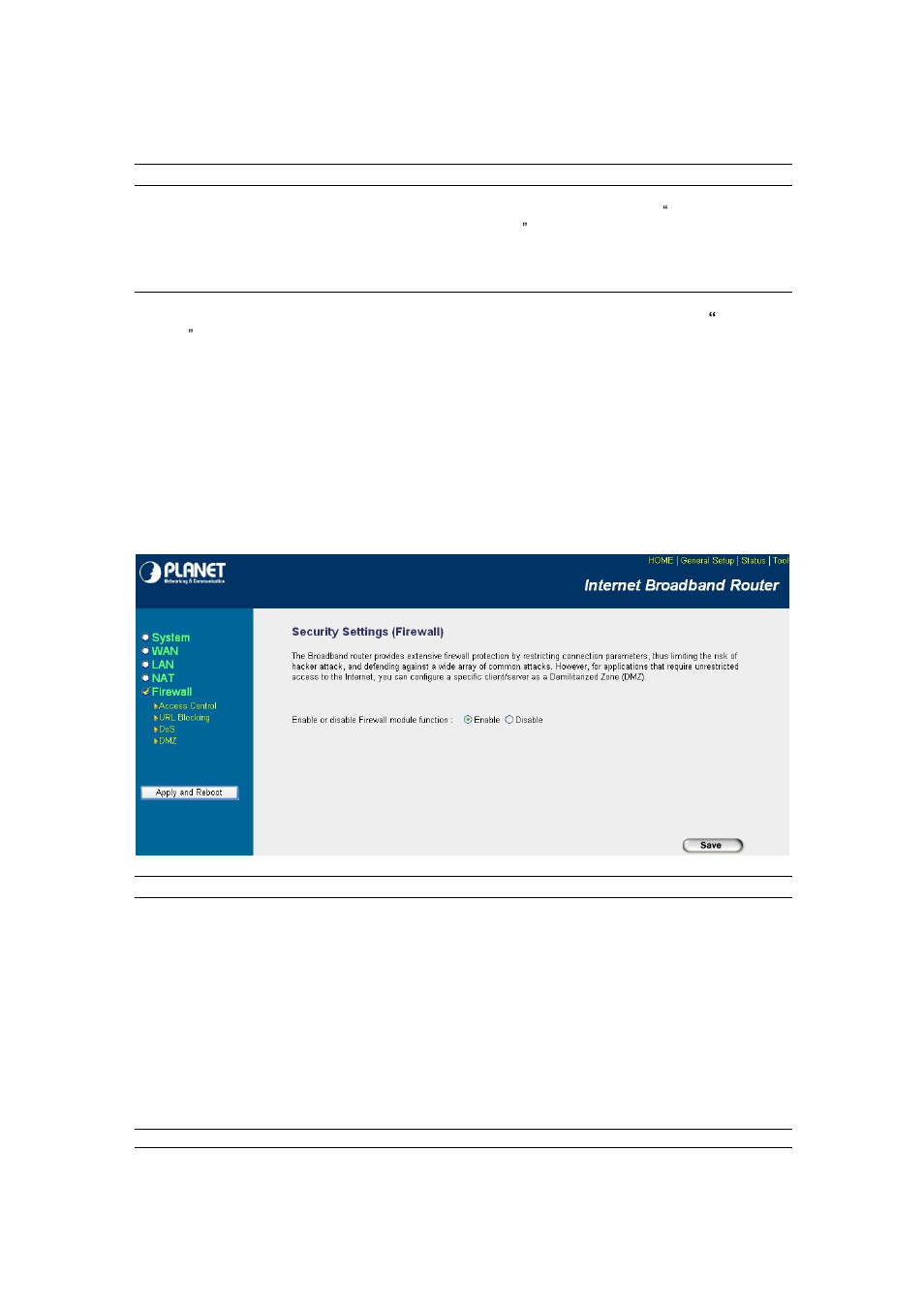 5 firewall | Planet Technology XRT-104D User Manual | Page 49 / 68