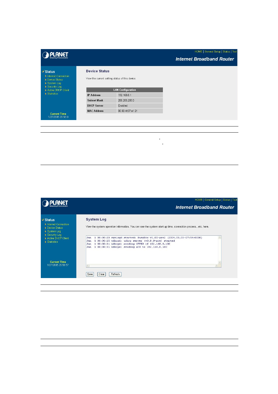 4 system log | Planet Technology XRT-104D User Manual | Page 58 / 68