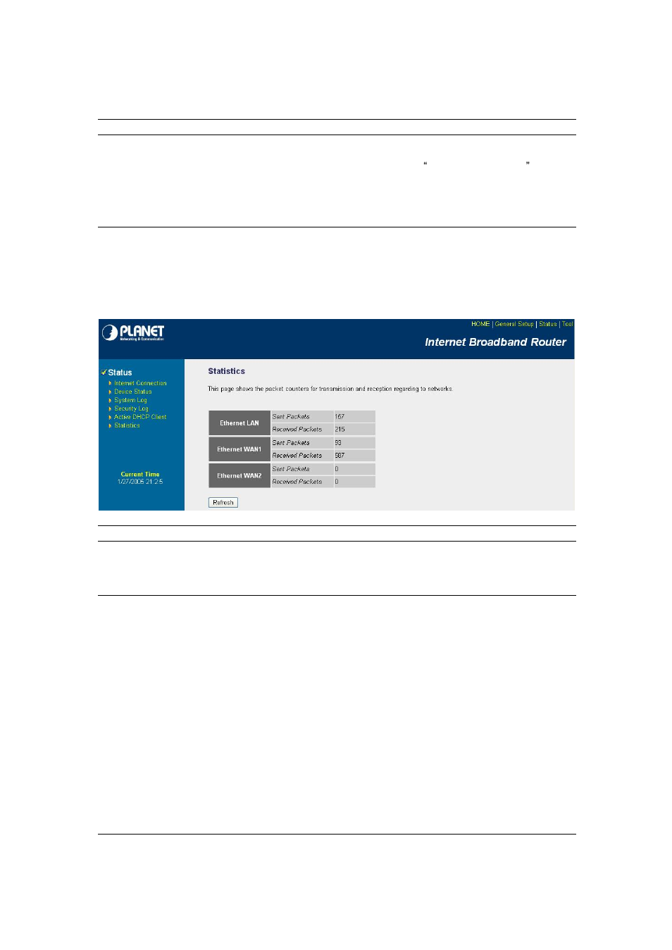 7 statistics | Planet Technology XRT-104D User Manual | Page 60 / 68