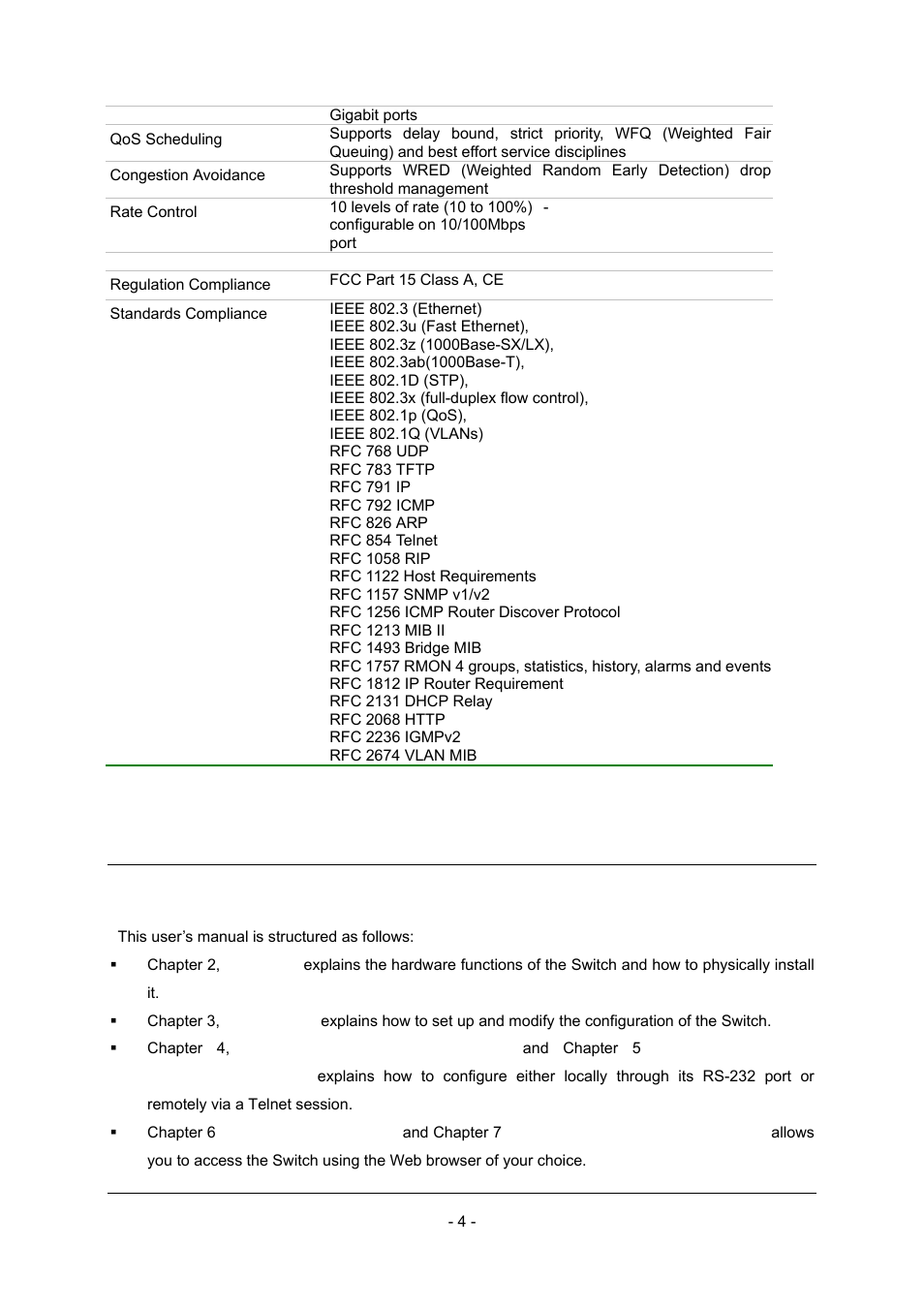 4 how to use this manual | Planet Technology Planet Intelligent Gigabit Ethernet Stackable/Routing Switch WGSW-2402A User Manual | Page 12 / 285