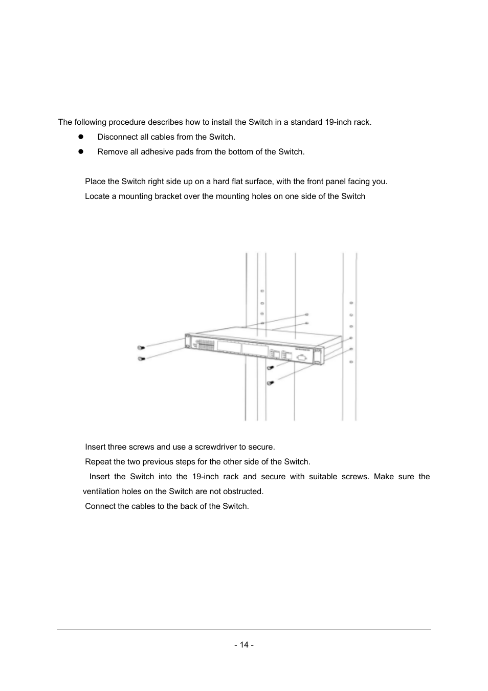 3 rack-mounting | Planet Technology Planet Intelligent Gigabit Ethernet Stackable/Routing Switch WGSW-2402A User Manual | Page 22 / 285