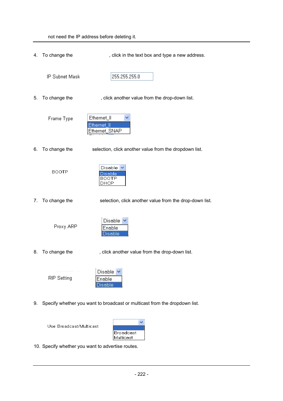 Planet Technology Planet Intelligent Gigabit Ethernet Stackable/Routing Switch WGSW-2402A User Manual | Page 230 / 285