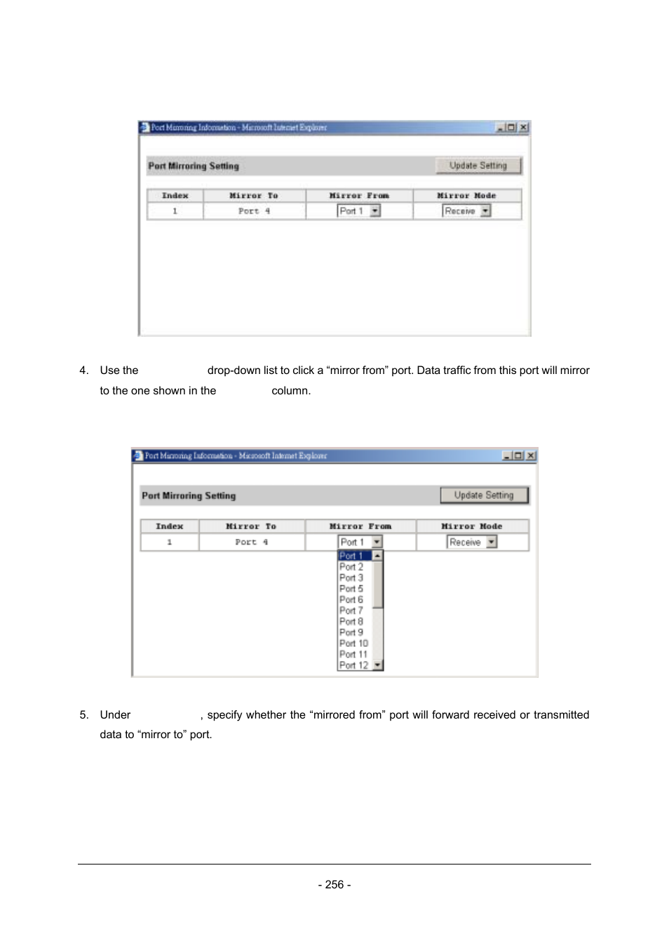 Planet Technology Planet Intelligent Gigabit Ethernet Stackable/Routing Switch WGSW-2402A User Manual | Page 264 / 285