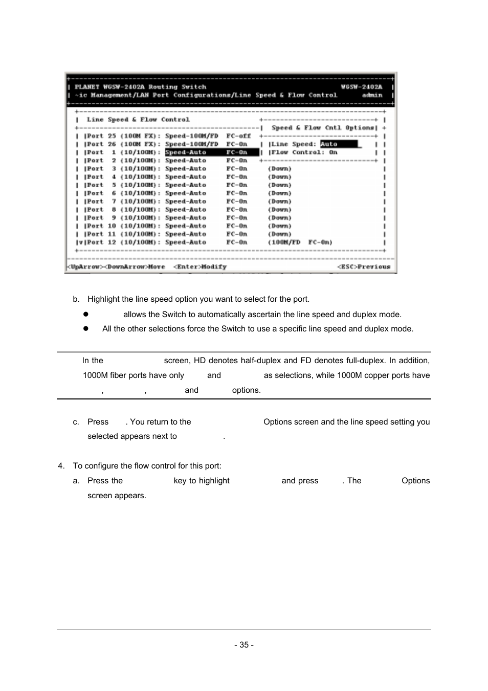 Planet Technology Planet Intelligent Gigabit Ethernet Stackable/Routing Switch WGSW-2402A User Manual | Page 43 / 285