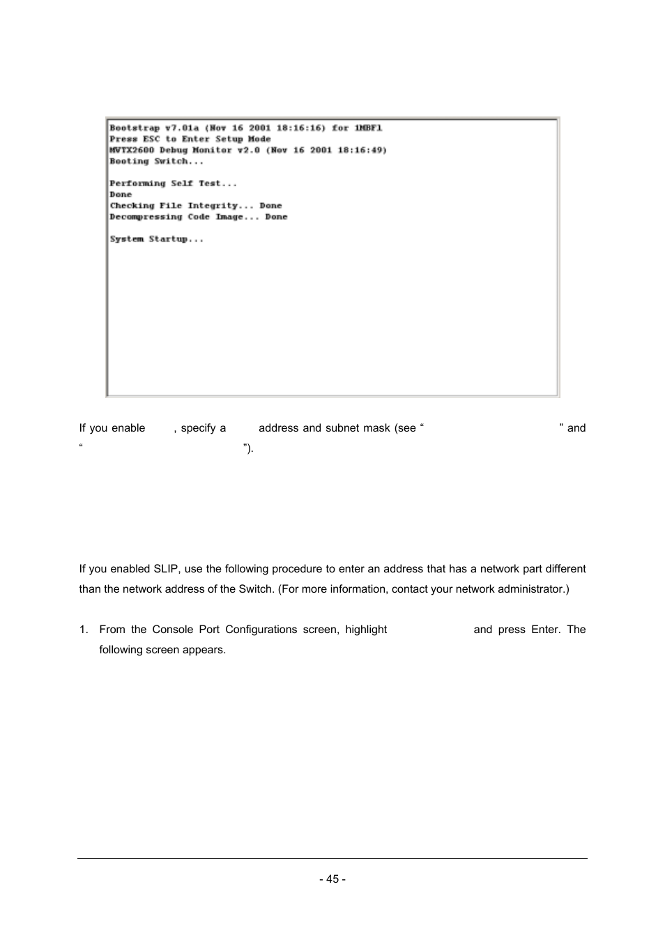 6 specifying a slip address | Planet Technology Planet Intelligent Gigabit Ethernet Stackable/Routing Switch WGSW-2402A User Manual | Page 53 / 285