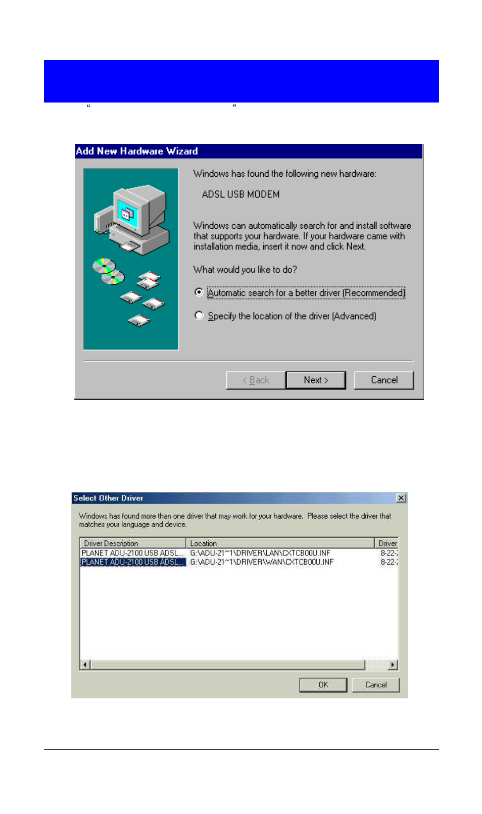 Planet Technology Bridge/Router ADU-2100 User Manual | Page 10 / 24