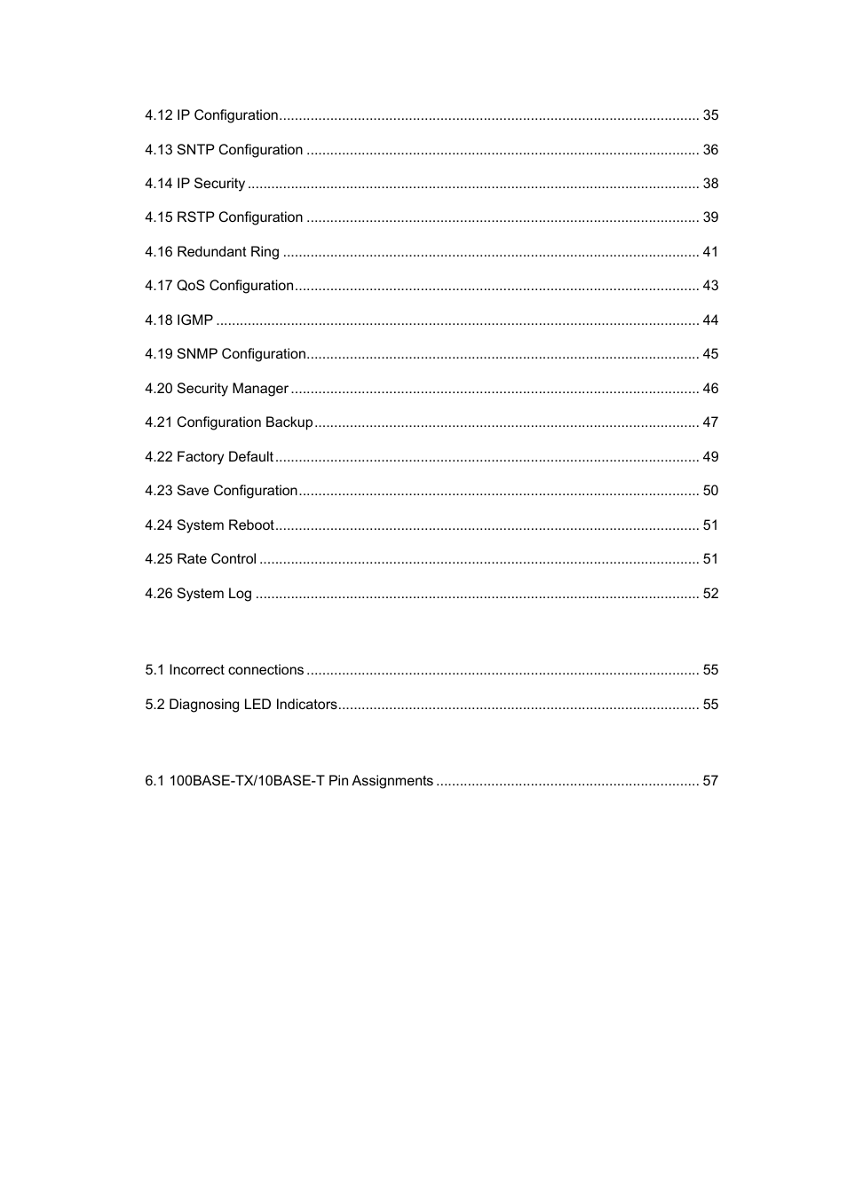 Planet Technology ISW-800M User Manual | Page 4 / 57