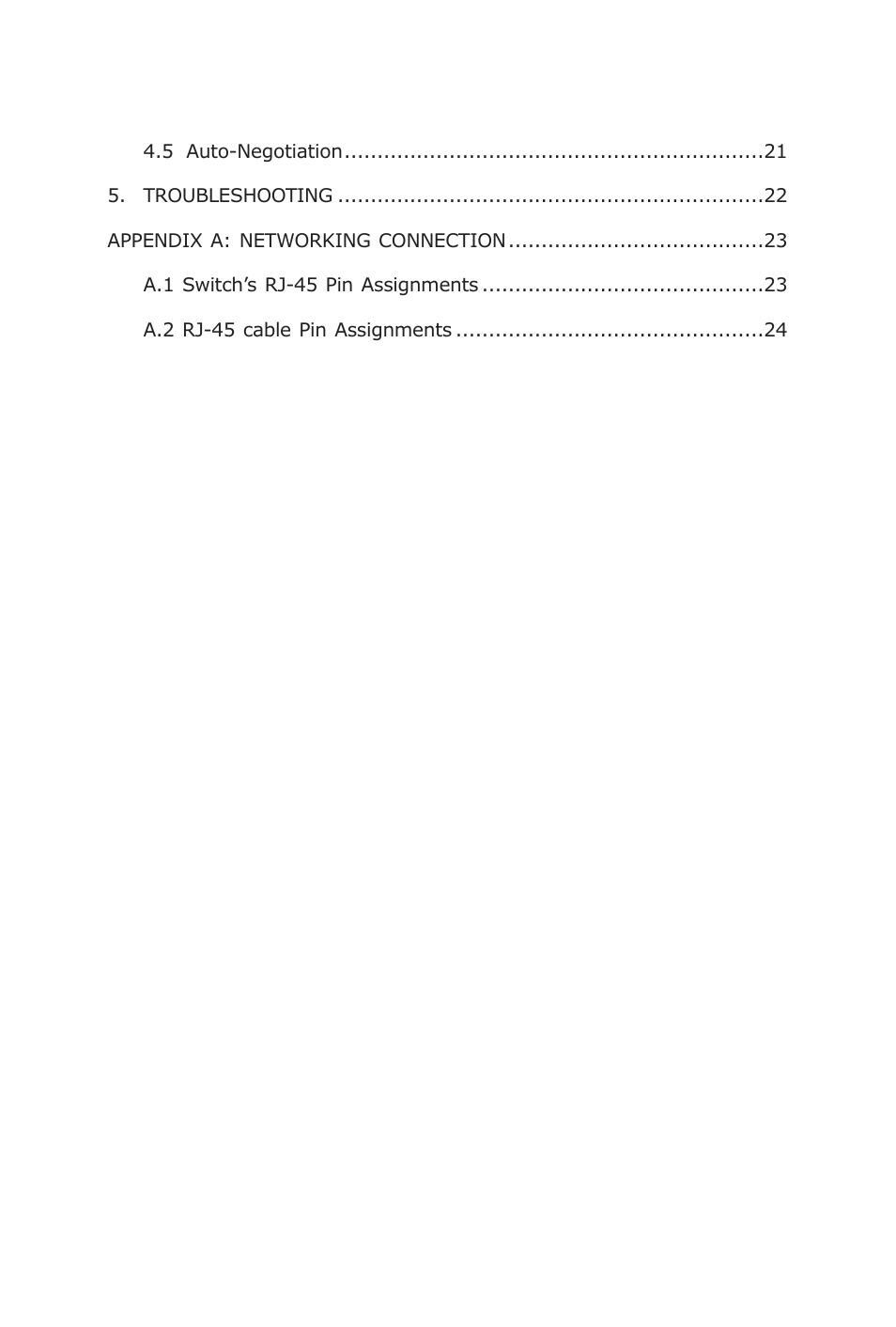 Planet Technology Industrial Gigabit Ethernet Switch IGS-501 User Manual | Page 5 / 24