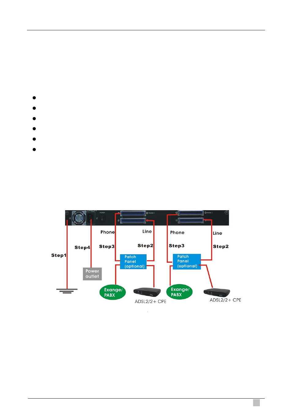 2 hardware installation, 1 system requirements, 2 rear panel connection | Planet Technology IP DSLAM IDL-4801 User Manual | Page 33 / 707