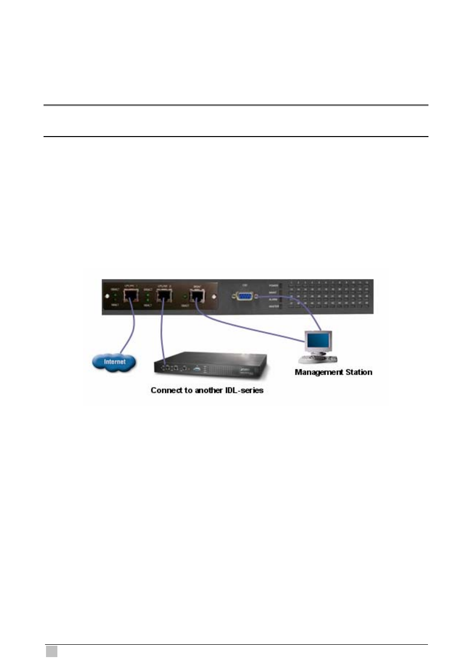 3 front panel connection | Planet Technology IP DSLAM IDL-4801 User Manual | Page 34 / 707