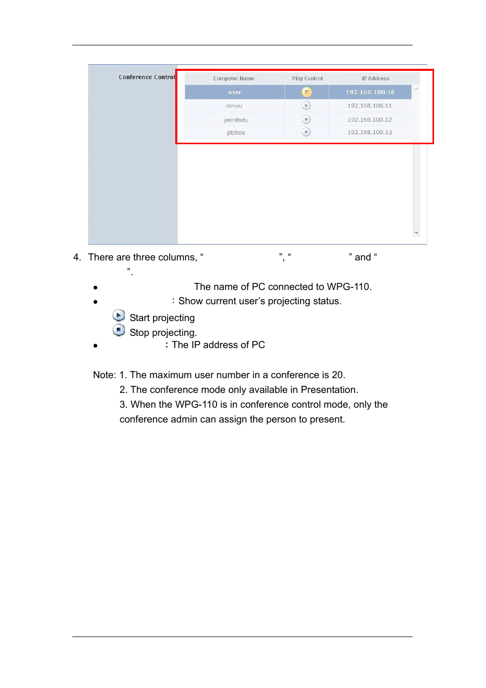 Planet Technology WPG-110 User Manual | Page 23 / 36