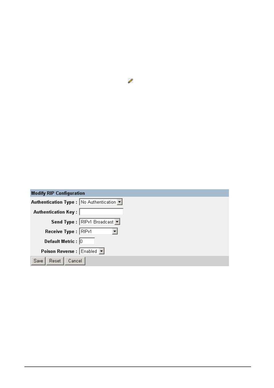 1 adding an ip interface, 2 modifying an ip interface, 3 configuring rip | Planet Technology WGS3-404 User Manual | Page 186 / 267