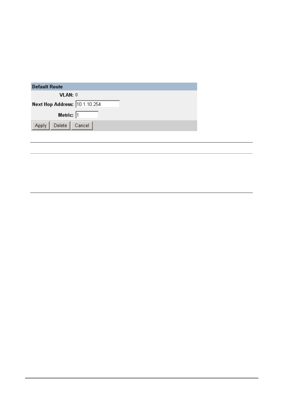 5 configuring the default route | Planet Technology WGS3-404 User Manual | Page 206 / 267