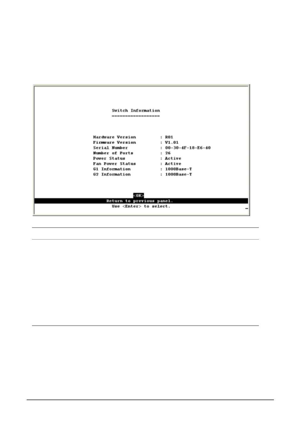 2 displaying switch version information, 1 switch information of wgs3-2620 | Planet Technology WGS3-404 User Manual | Page 27 / 267