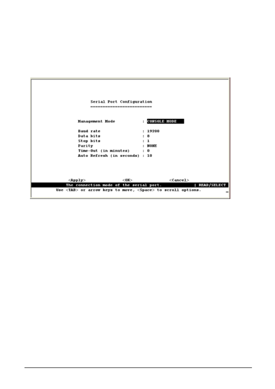 2 configuring the serial port | Planet Technology WGS3-404 User Manual | Page 35 / 267