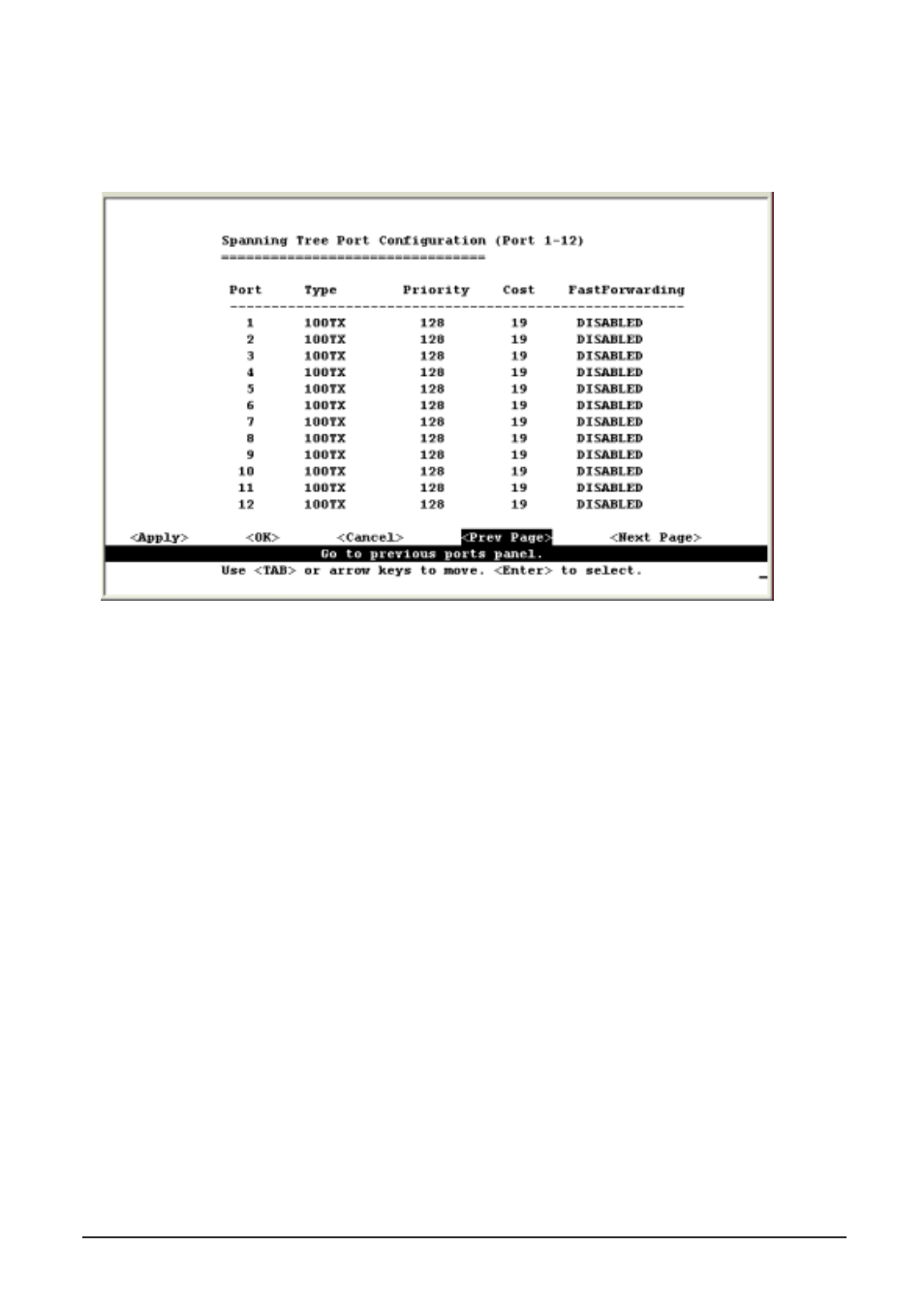 2 configuring sta for ports | Planet Technology WGS3-404 User Manual | Page 58 / 267