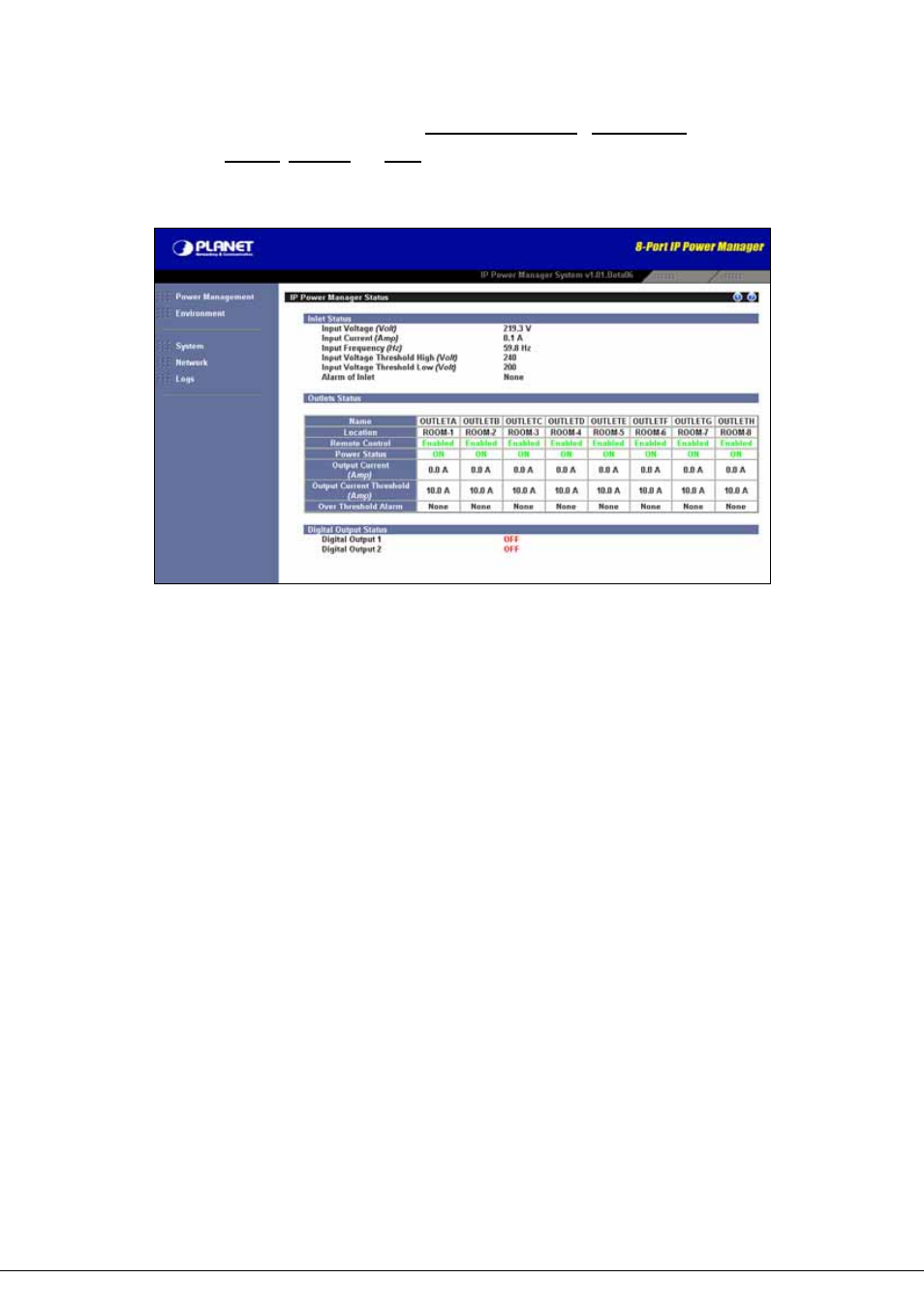 1 power management, 1 control, Ower | Anagement, Control | Planet Technology 8-Port IP Power Manager IPM-8001 User Manual | Page 30 / 58