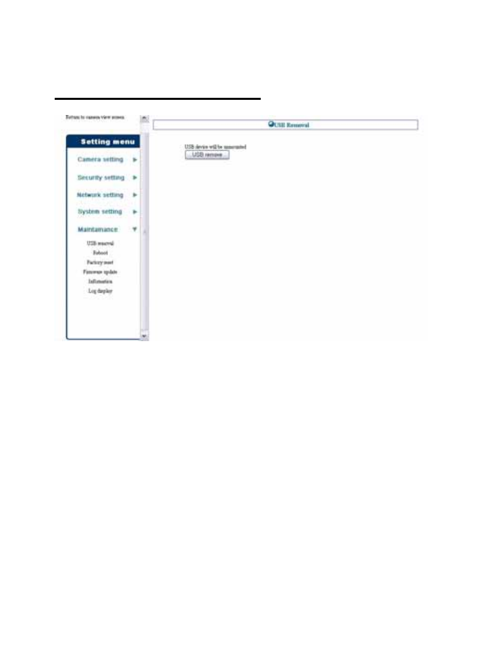 Maintenance > usb removal | Planet Technology ICA-210W User Manual | Page 49 / 101